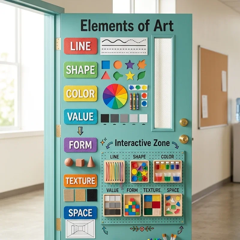 Art Classroom Door Ideas