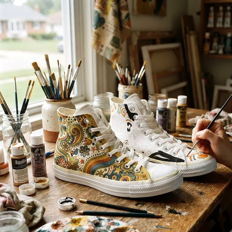 DIY Shoe Painting Ideas