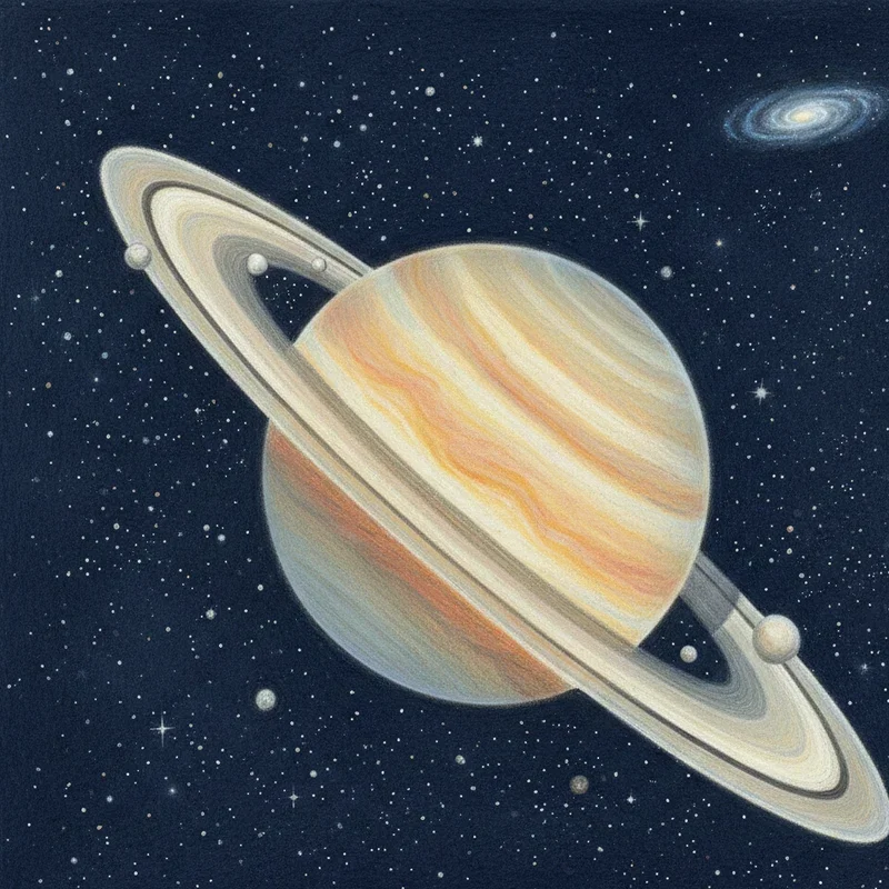 How to Draw Saturn Planet