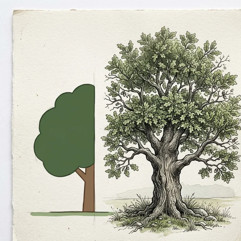 Contrast Drawing Ideas