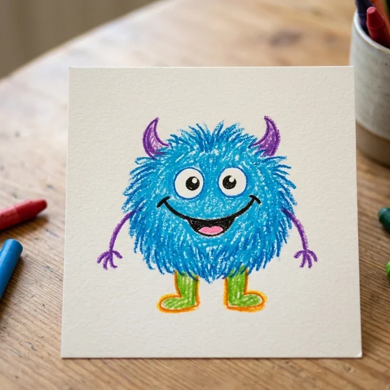 Easy Monster Drawing Ideas