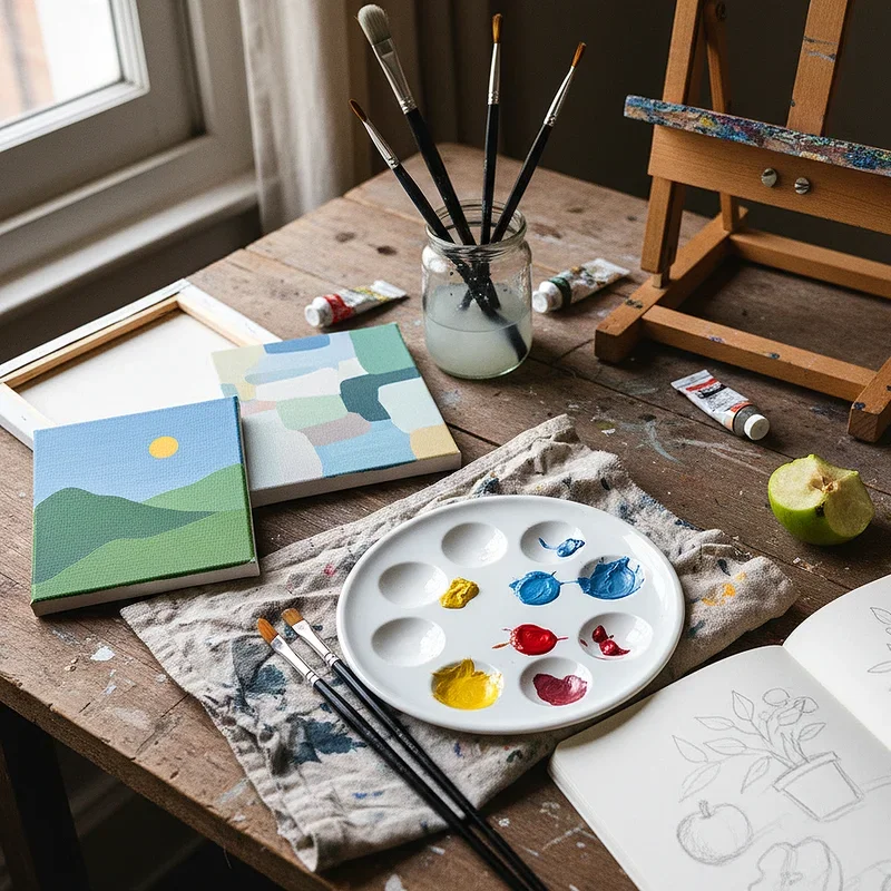 15 Simple Painting Ideas for Creative Beginners