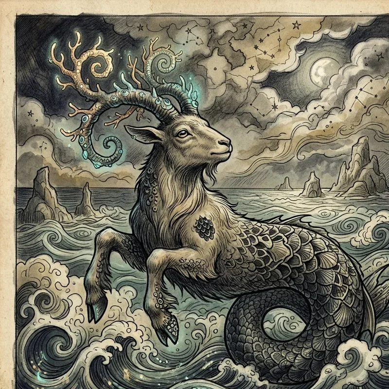 Capricorn Drawing Ideas