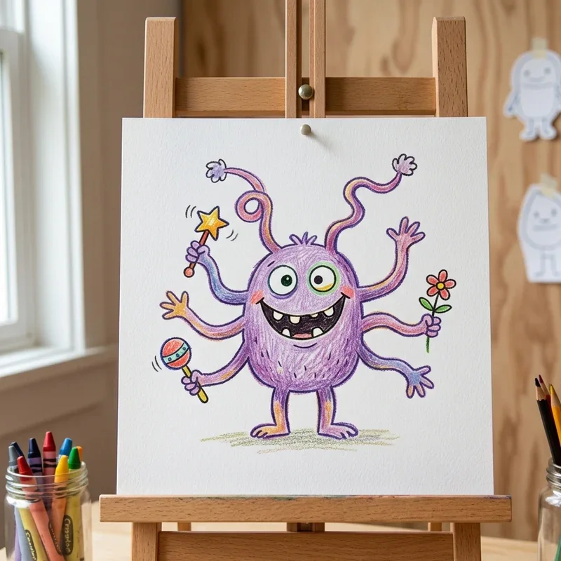 Easy Monster Drawing Ideas