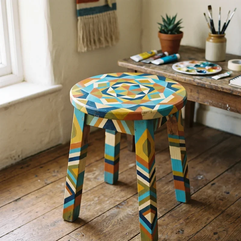 Stool Painting Ideas