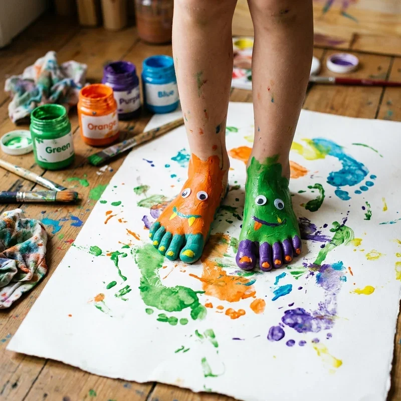 Feet Painting Ideas