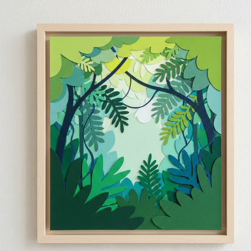 Easy Rainforest Art Ideas