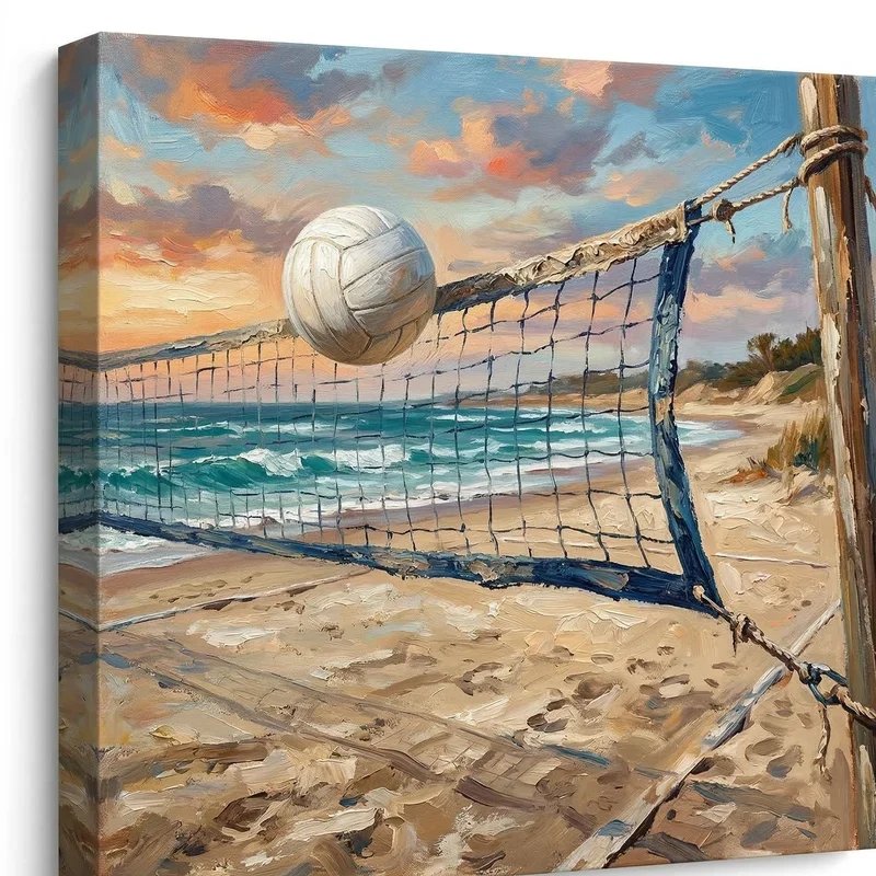 Volleyball Painting Ideas
