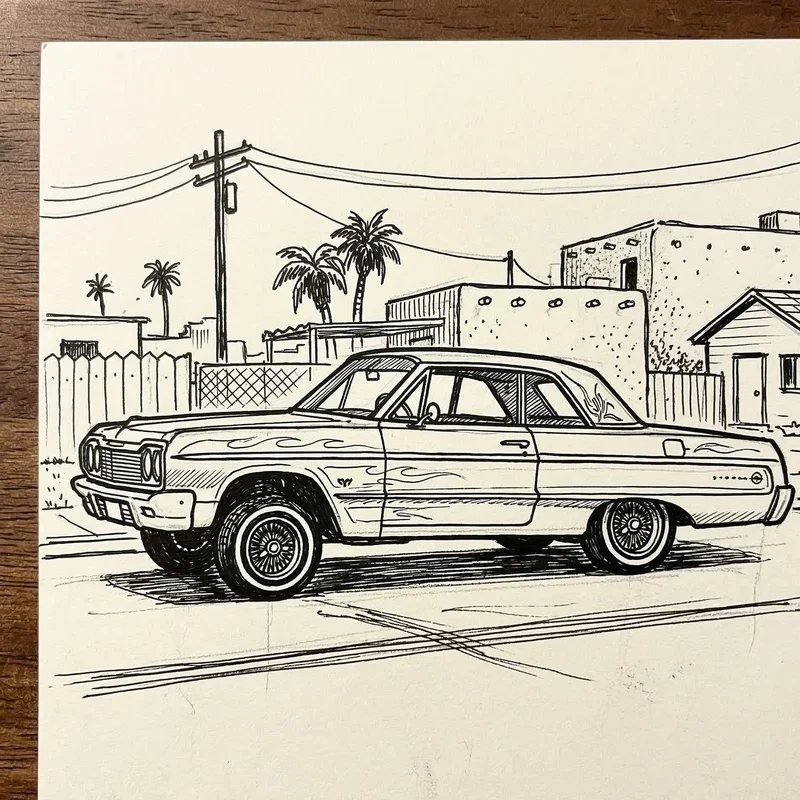 Easy Chicano Drawing Ideas