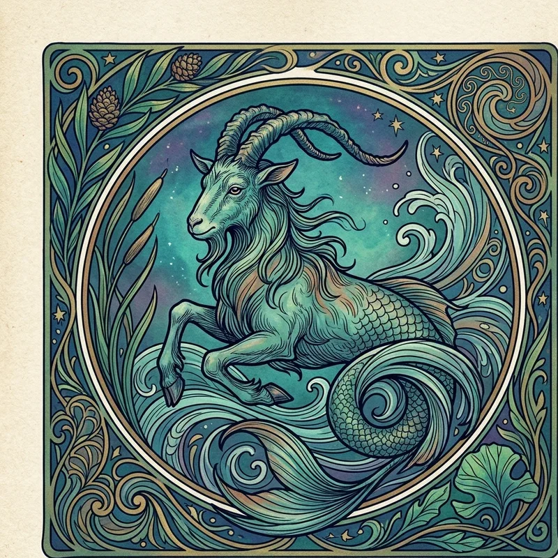 Capricorn Drawing Ideas