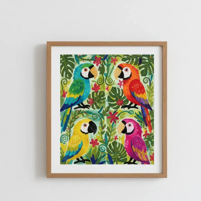 Easy Rainforest Art Ideas