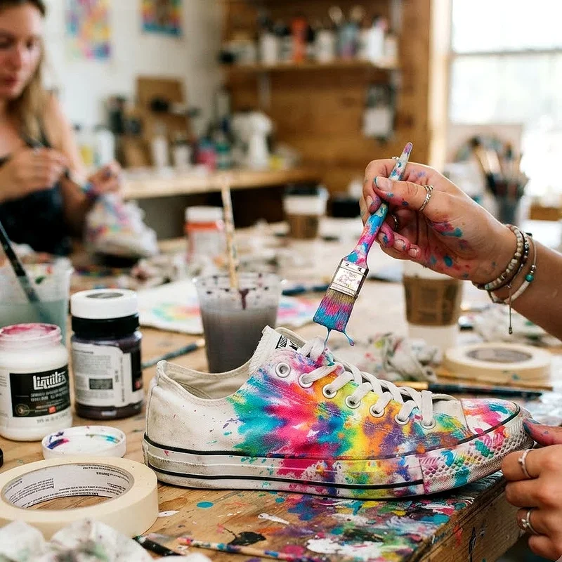 DIY Shoe Painting Ideas