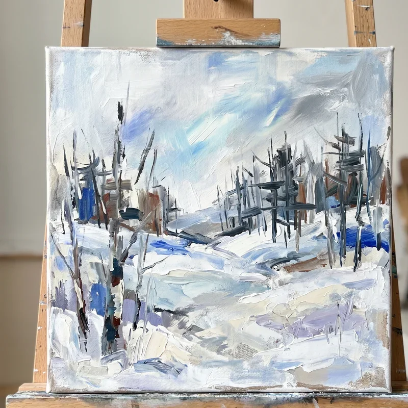 Winter Painting Ideas for Beginners