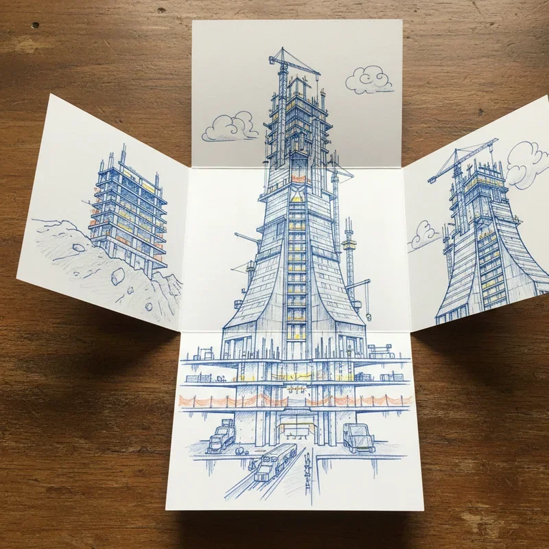 Folding Surprise Drawing Ideas