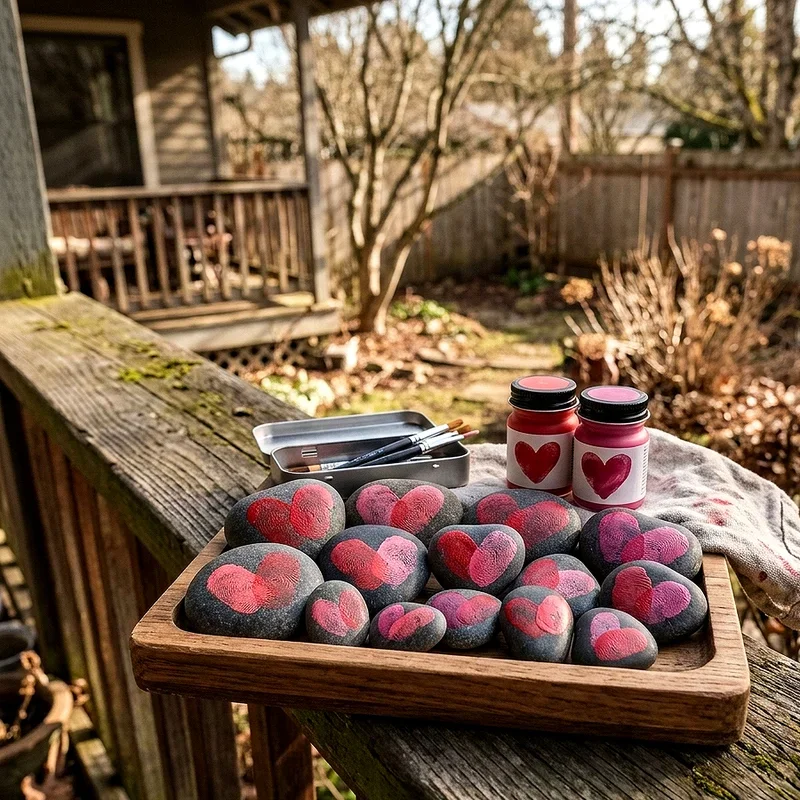Valentine's Day Rock Painting Ideas