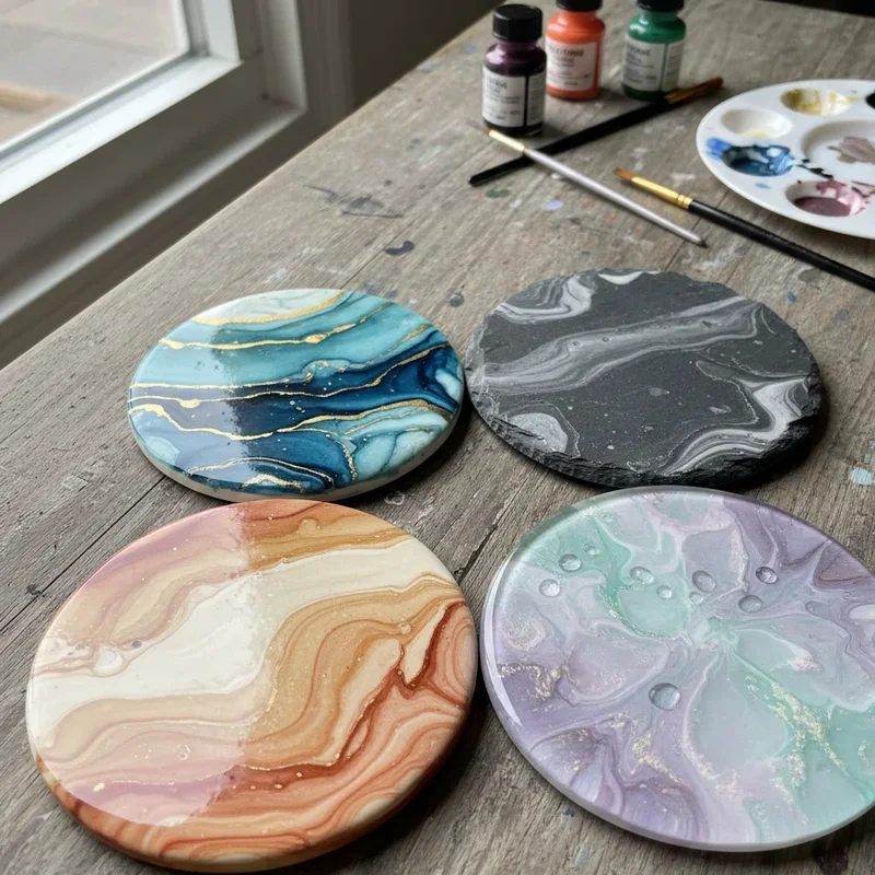Coaster Painting Ideas