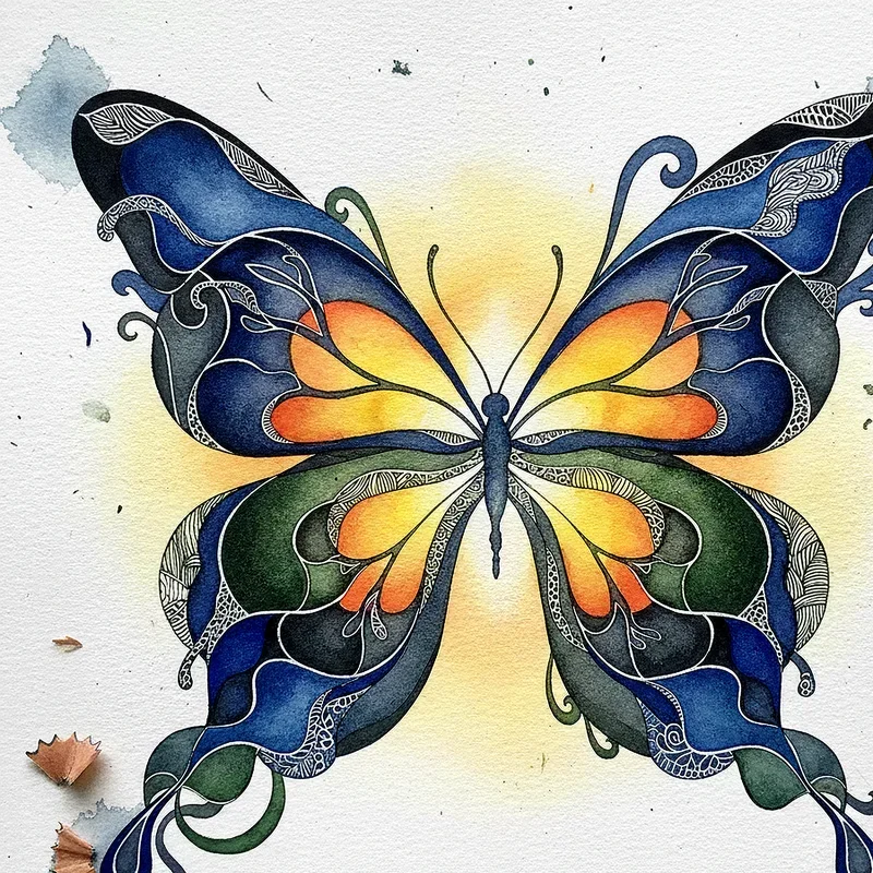 Butterfly Drawing Ideas