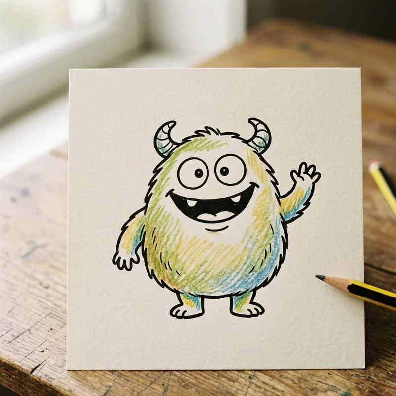 Easy Monster Drawing Ideas