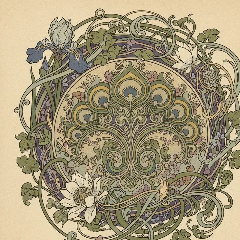 How to Draw Art Nouveau