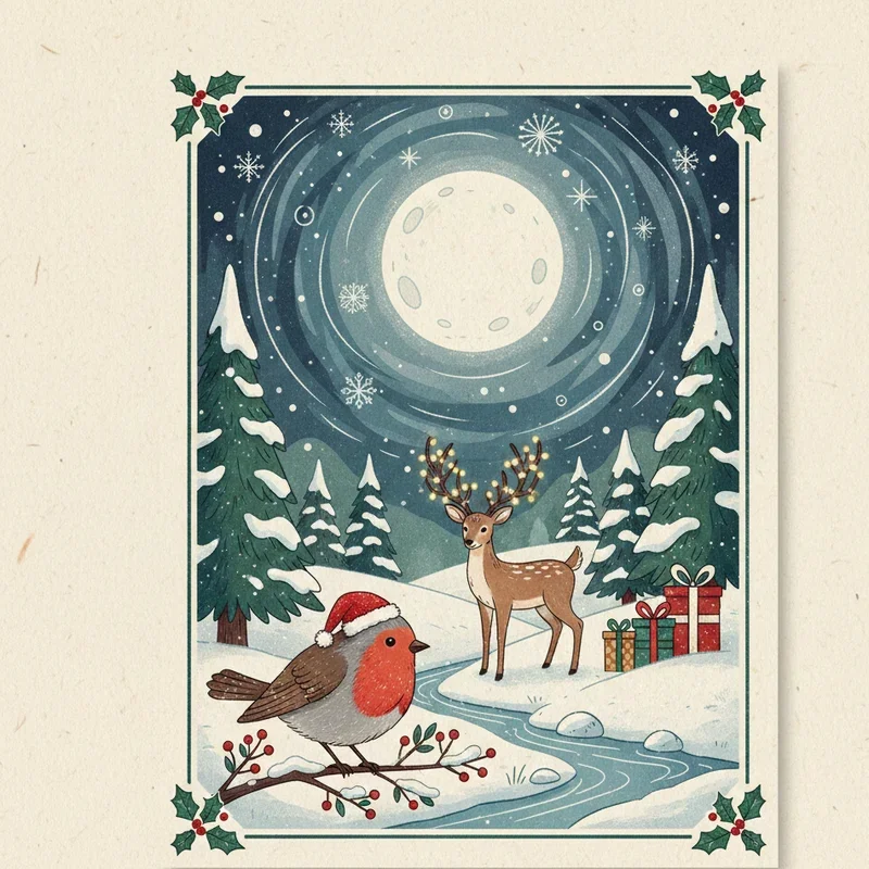 Christmas Card Drawing Ideas