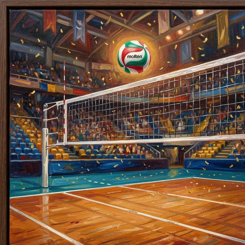 Volleyball Painting Ideas