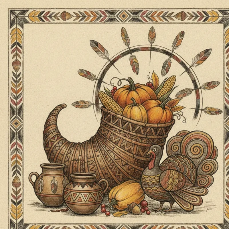 Thanksgiving Drawing Ideas