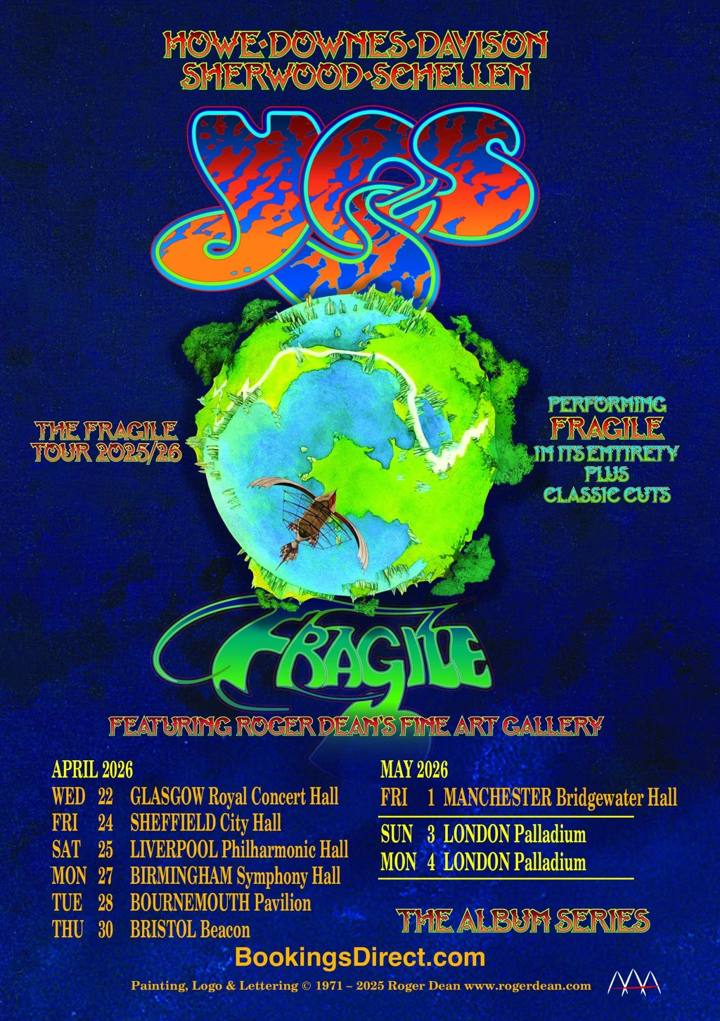 Yes - 2026 Tour news and information 