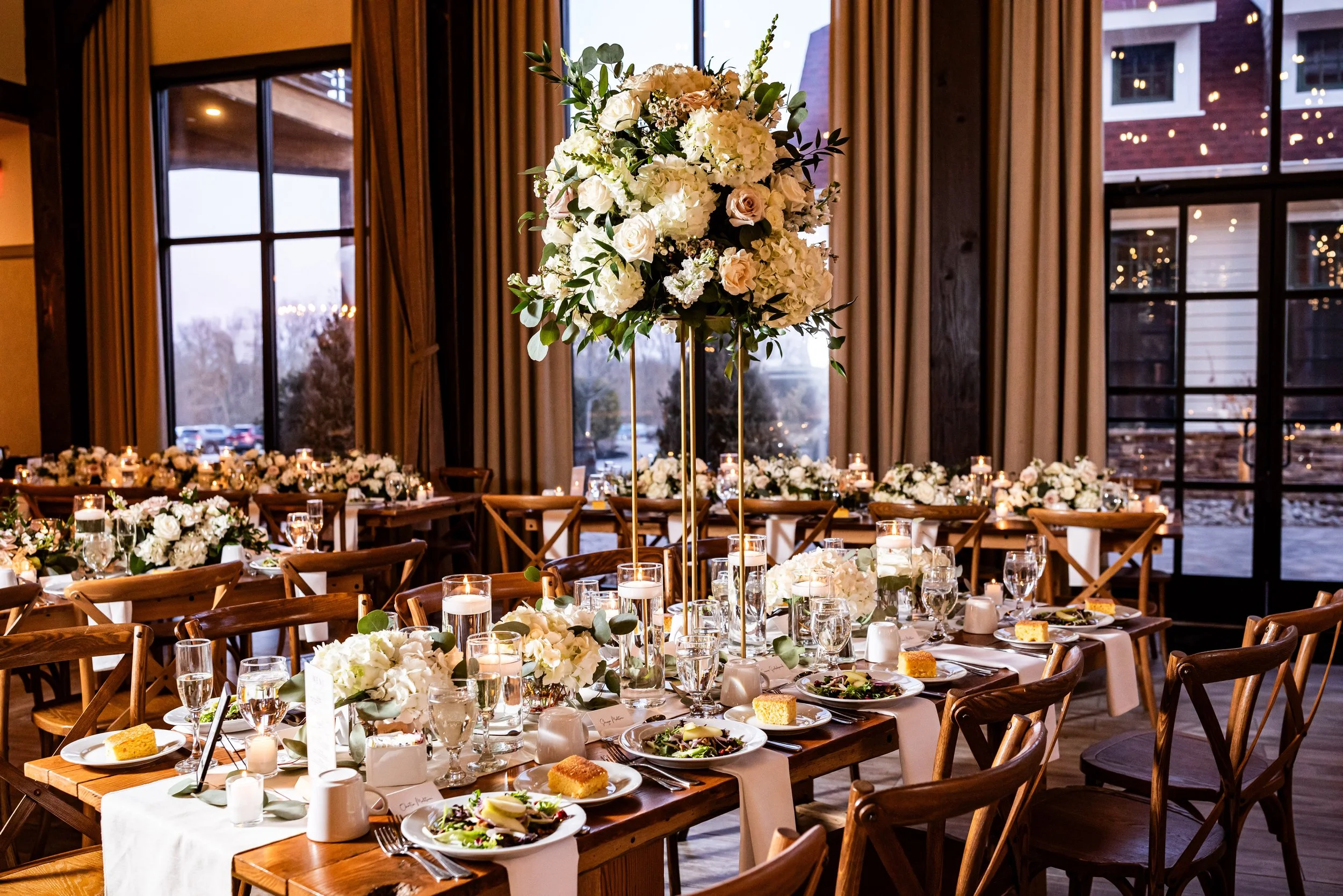 emily-sean-the-barn-at-villa-venezia-tall-floral-centerpiece