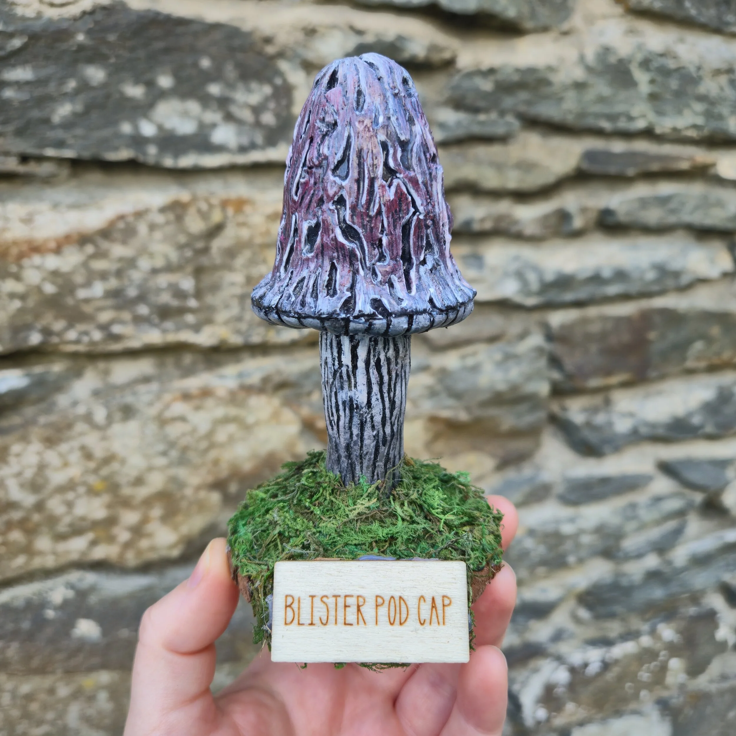 Blister Pod Cap Mushroom Handmade Fantasy Skyrim The Elder Scrolls Oblivion Décor