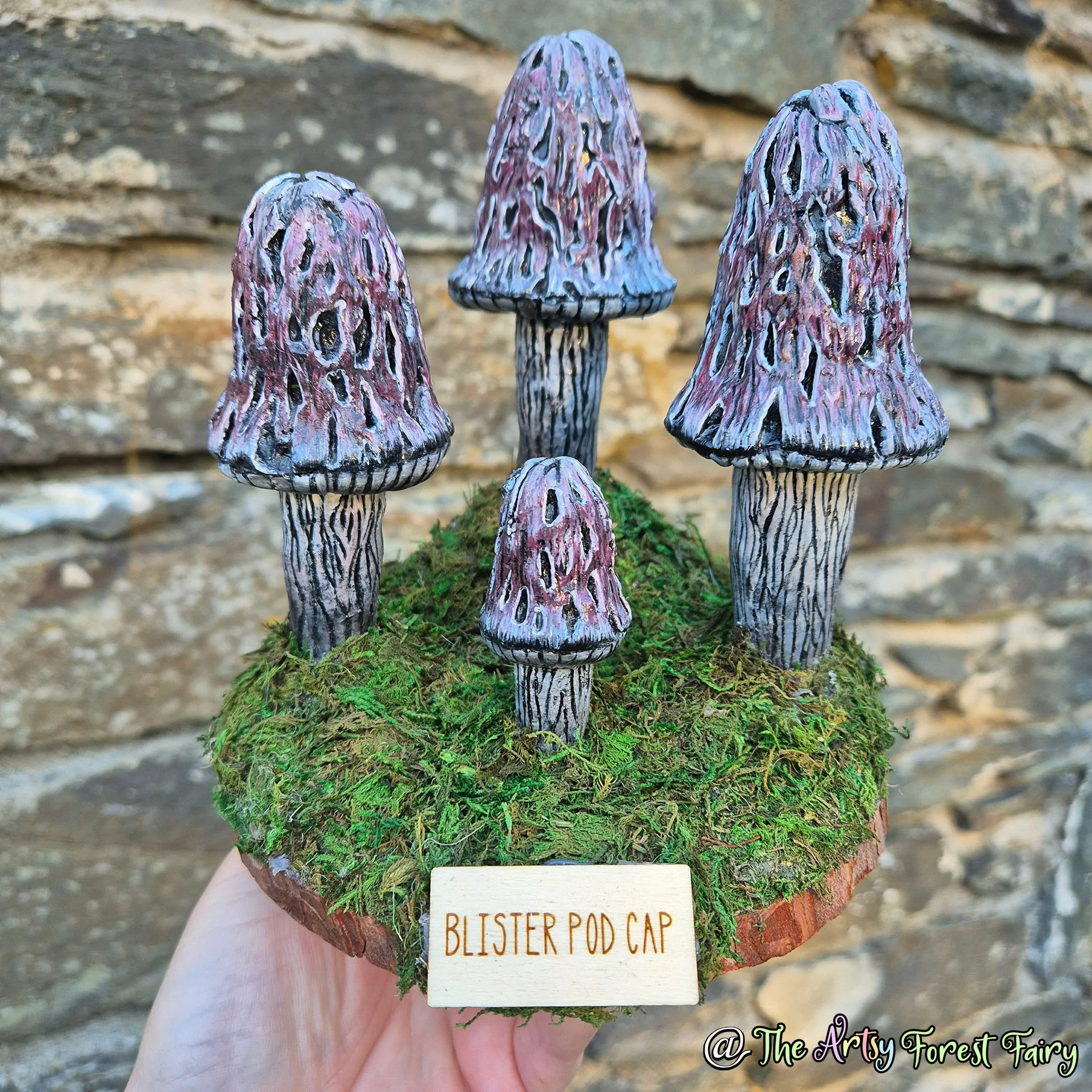 Blister Pod Cap Mushroom Handmade Fantasy Skyrim The Elder Scrolls Oblivion Décor