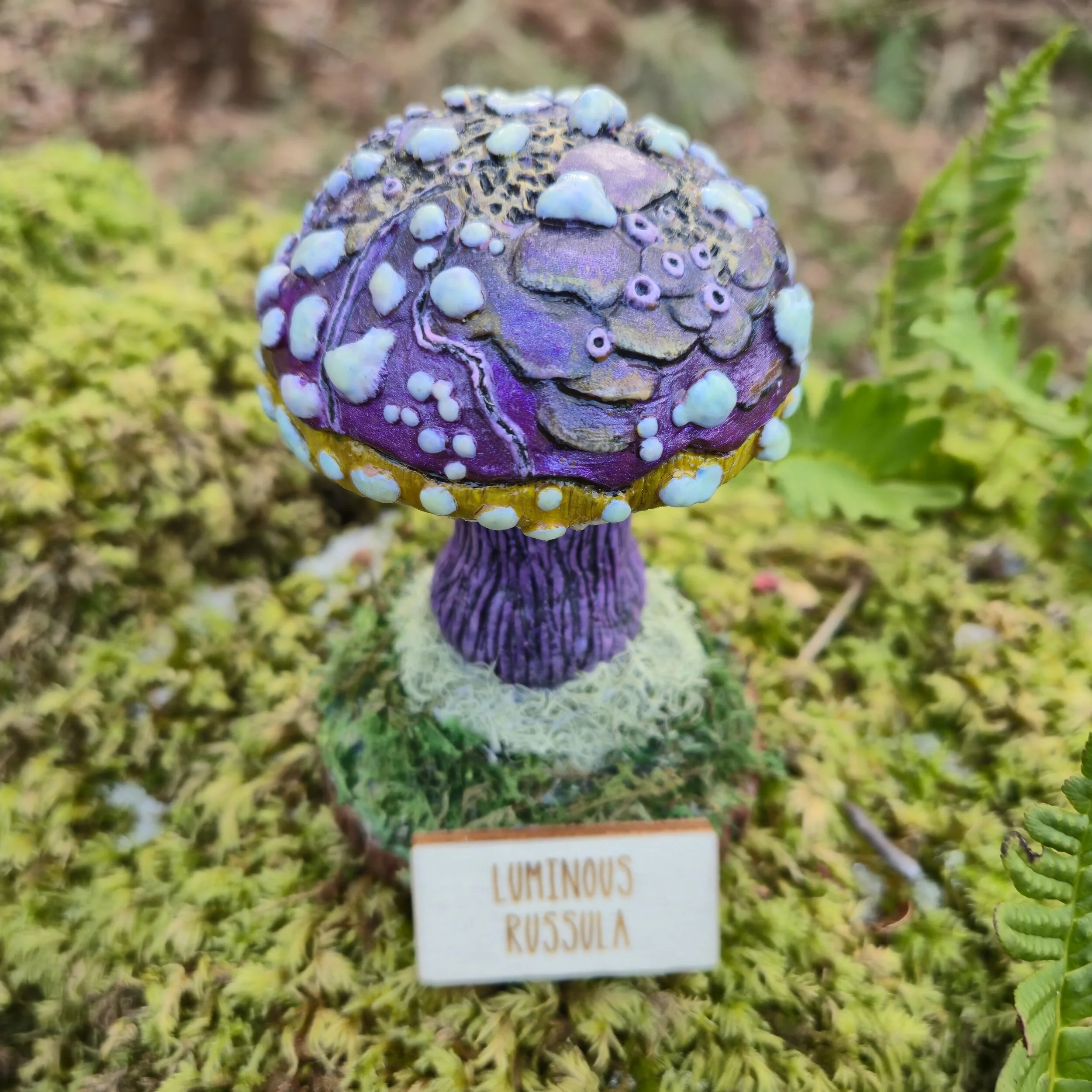 Luminous Russula Mushroom Glow in dark Skyrim Elder Scrolls Oblivion Décor