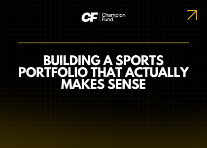 Building a Sports Portfolio That Actually Makes Sense
