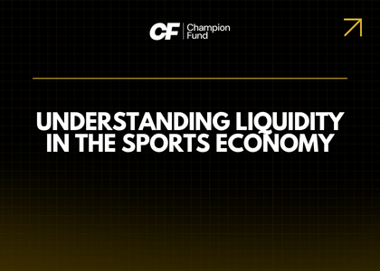 Understanding Liquidity in the Sports Economy