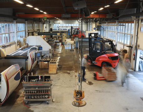 Produksjonslokale Kjøl steinindustri