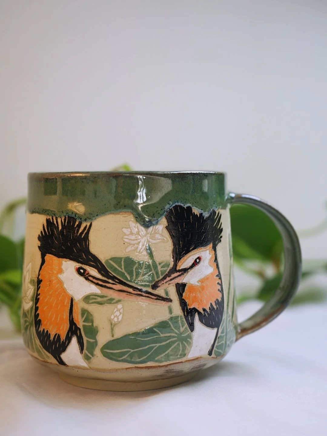 Great Crested Grebe Mug 1