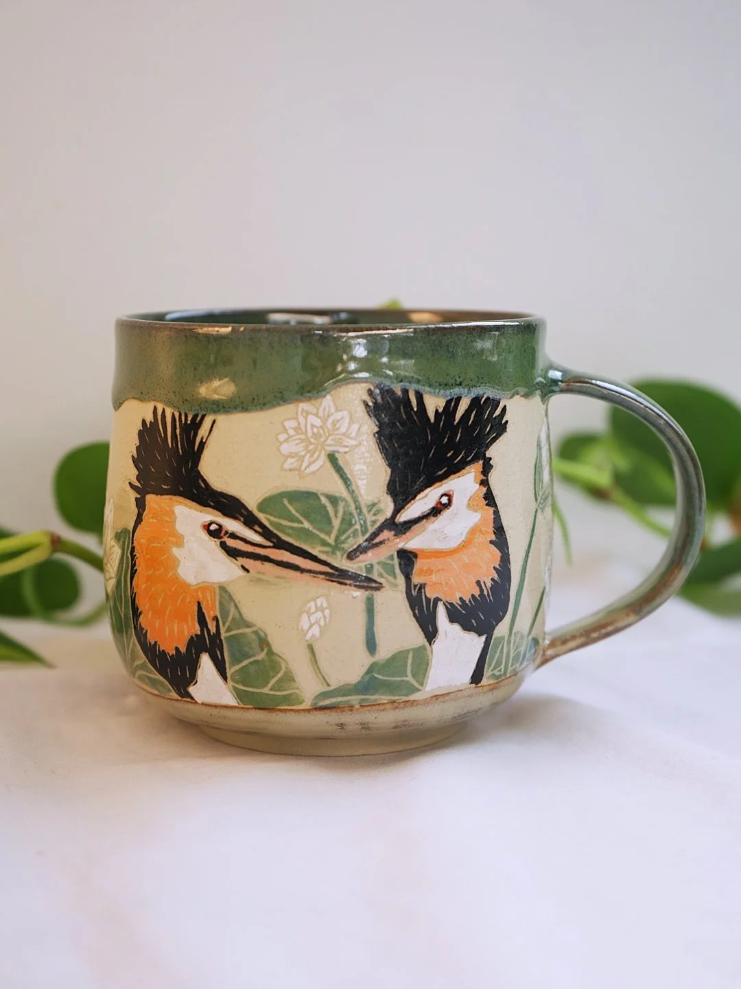 Great Crested Grebe Mug 2