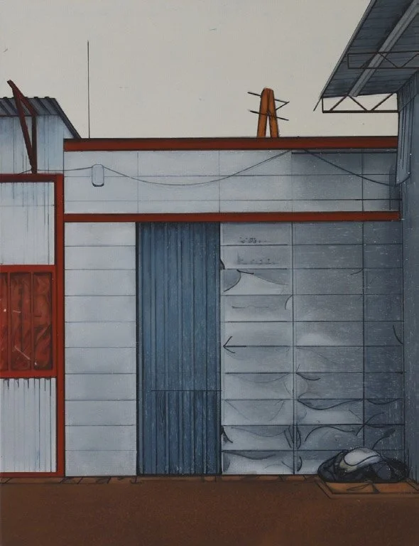  Pawilon , 2016
Oil on linen
51 3/16 x 39 7/16 in | 130 x 100 cm