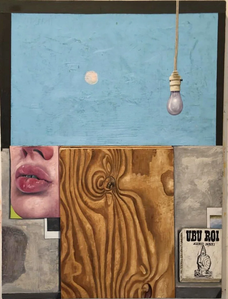 Richard Baker
 Memory and Desire , 2018
Oil on canvas mounted on panel
40 x 30 in | 101.5 x 76 cm