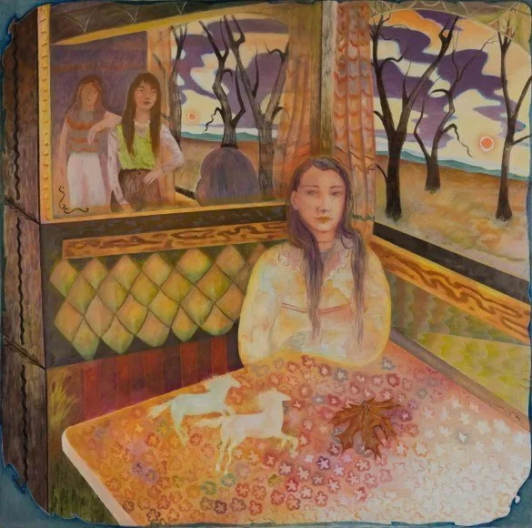  Galopping , 2022
Oil on canvas
106 × 106 cm | 41 1/2 × 41 1/2 in 