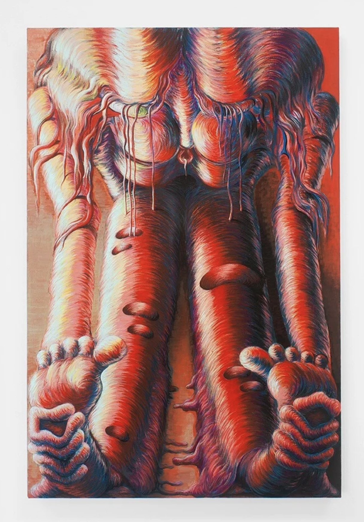 Bridget Mullen
 Don't Build on Water , 2024
Flashe on linen
24 x 16 in | 61 x 40.5 cm