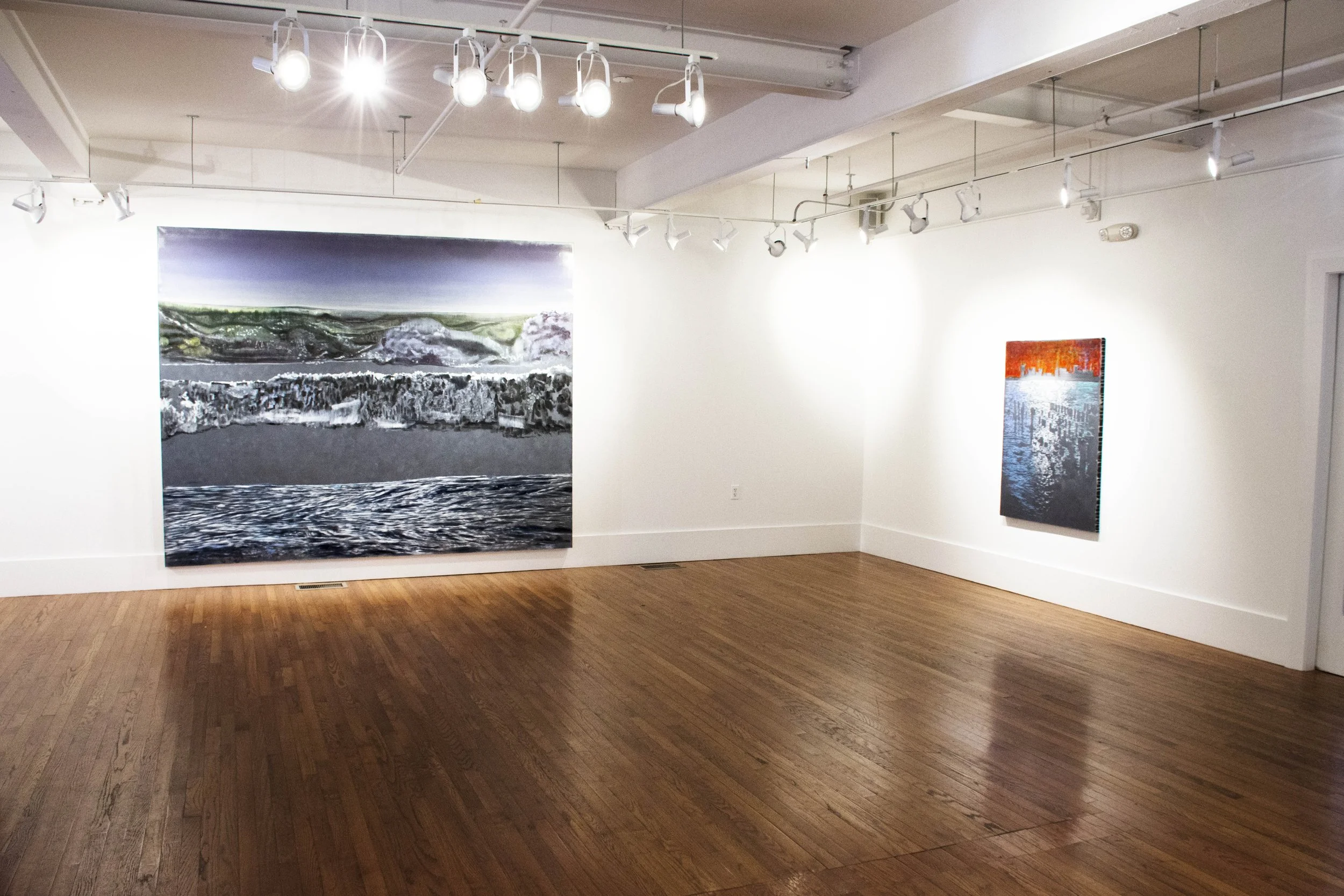 Installation view,  Marine Paintings , 2016
