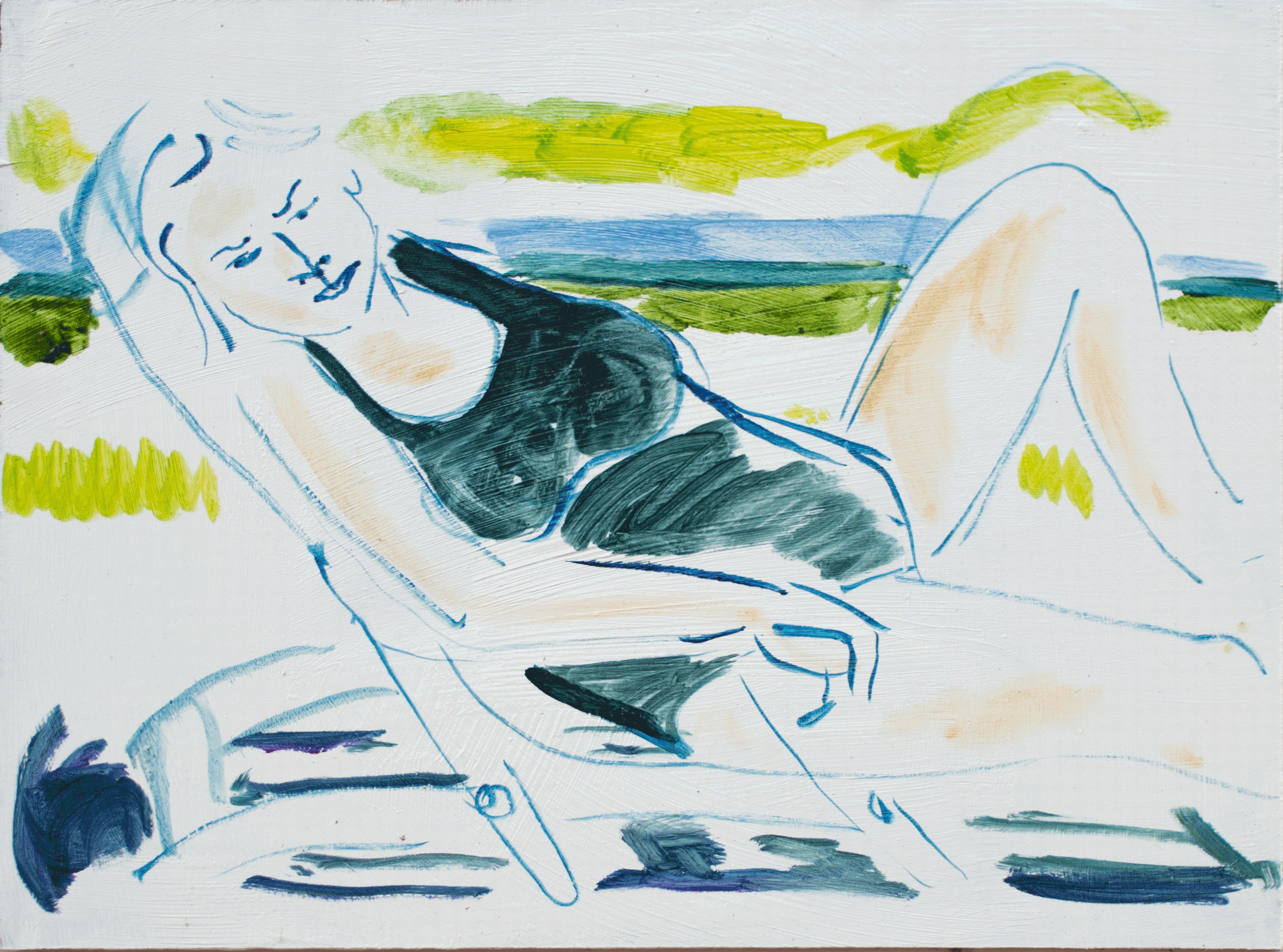 Heidi Howard
 Liz Phillips Horseleech Pond , 2017
Oil on panel
9 x 12 in | 23 x 30.5 cm