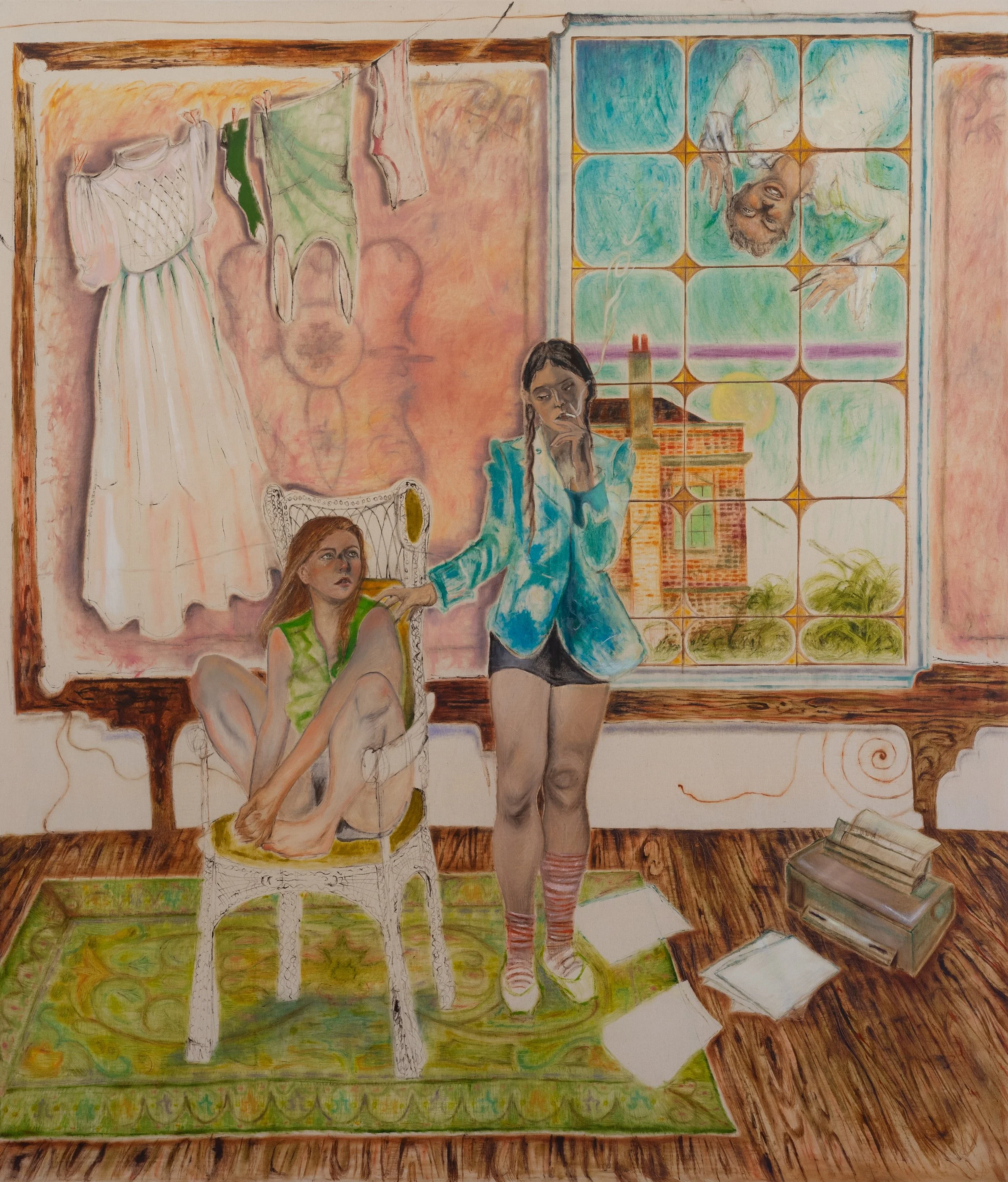  Heatwaves , 2026
Oil on canvas
70 7/8 x 61 in | 180 x 155 cm