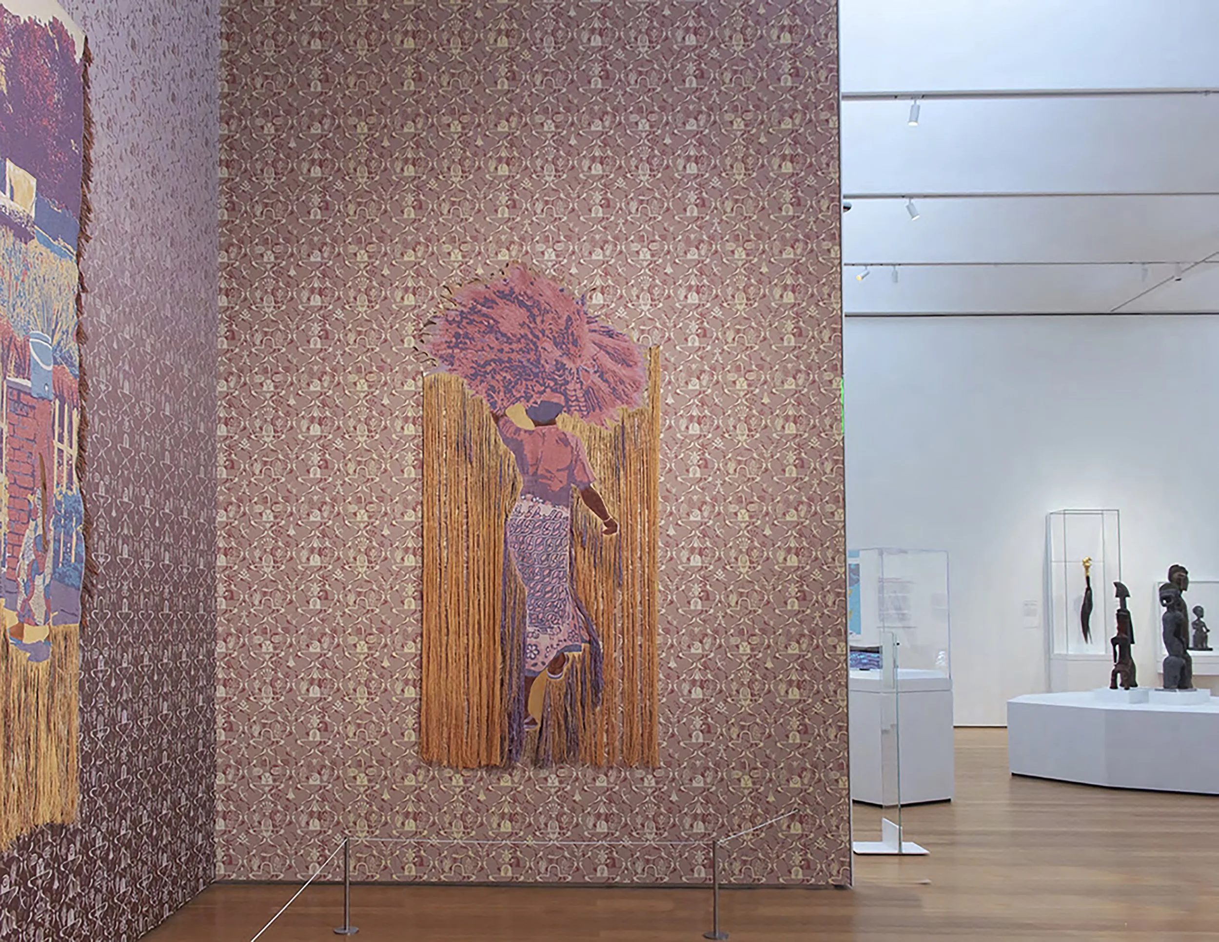 Installation view,  She Weaves White Gold , North Carolina Museum of Art, Raleigh, North Carolina, 2026