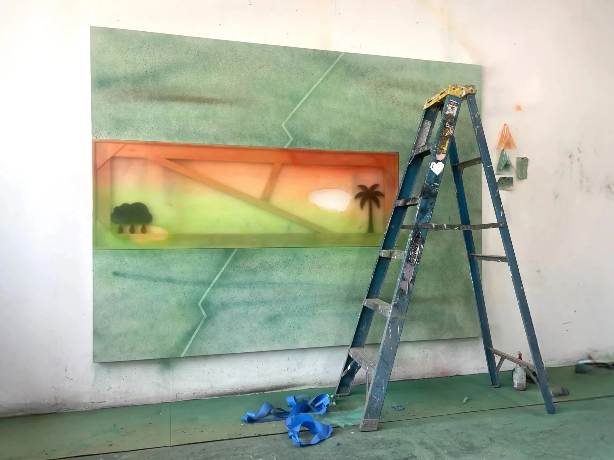  Wendy White |  Laguna Seca  
August 1 – September 7, 2026
Catskill, NY