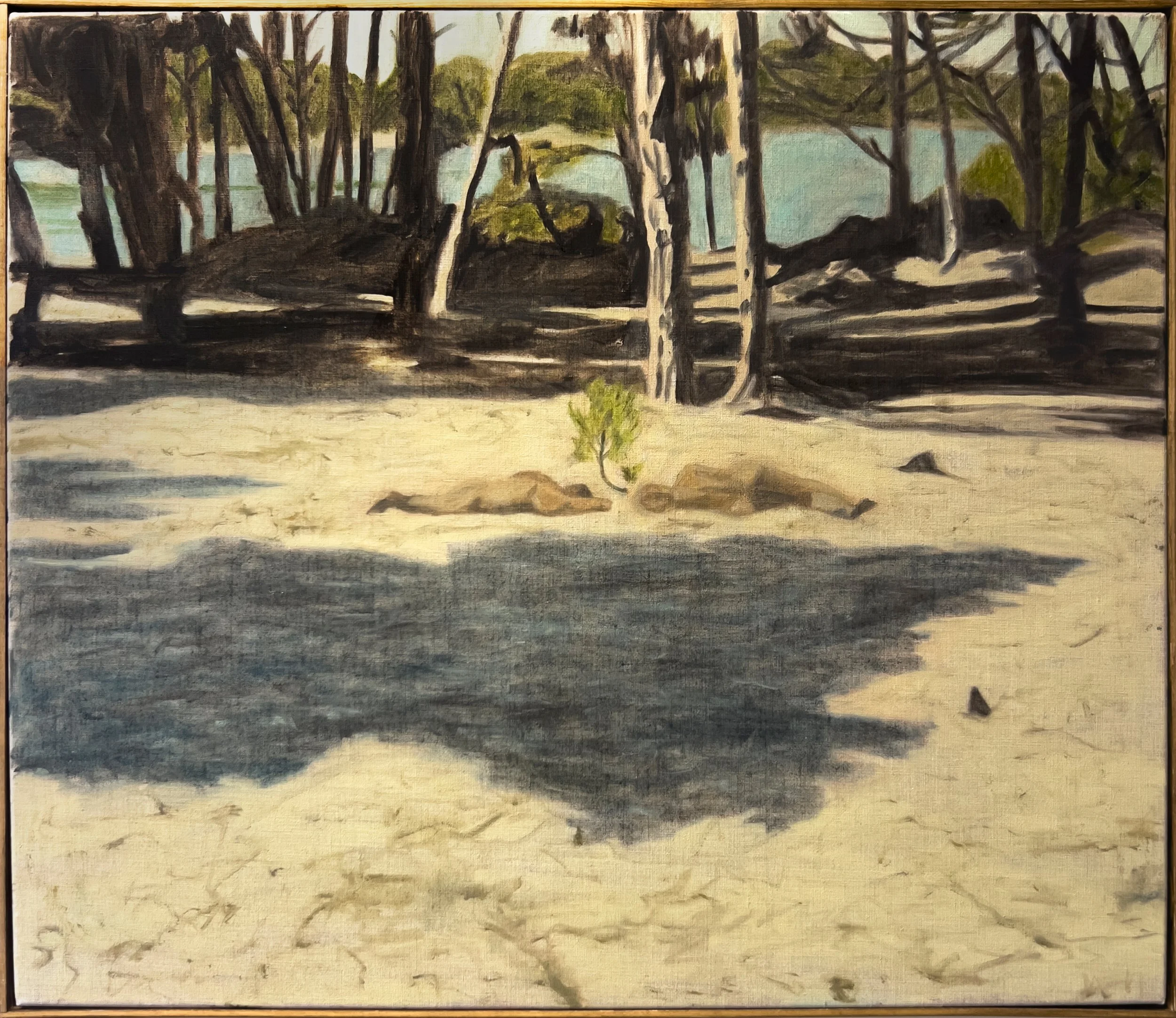  Four Leaf Clover , 2026
Oil on linen, artist made pine frame
24 3/8 x 28 3/8 in | 62 x 72 cm