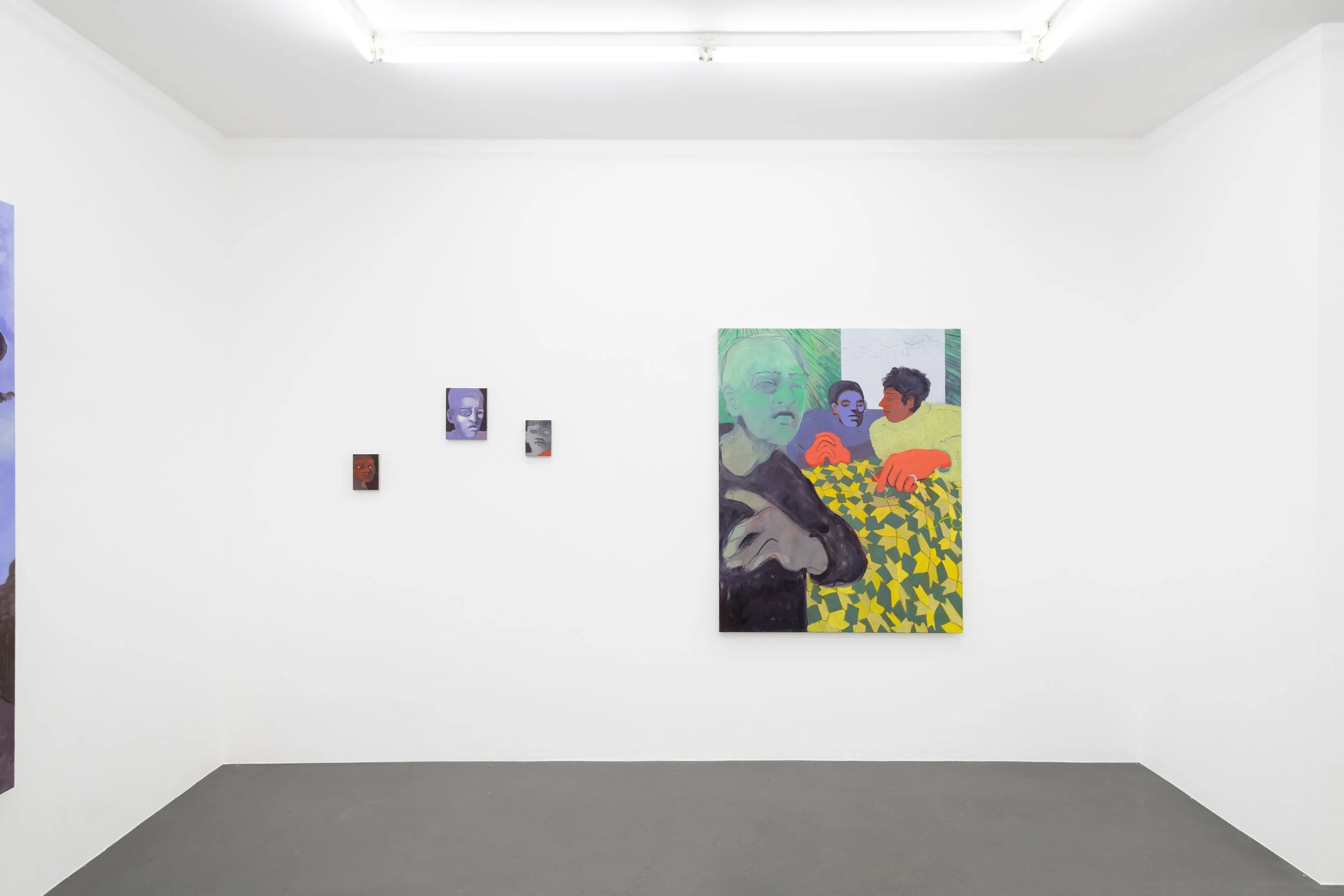 Installation view,  Tricksters II , 2025. Photo by Oskar Lee.