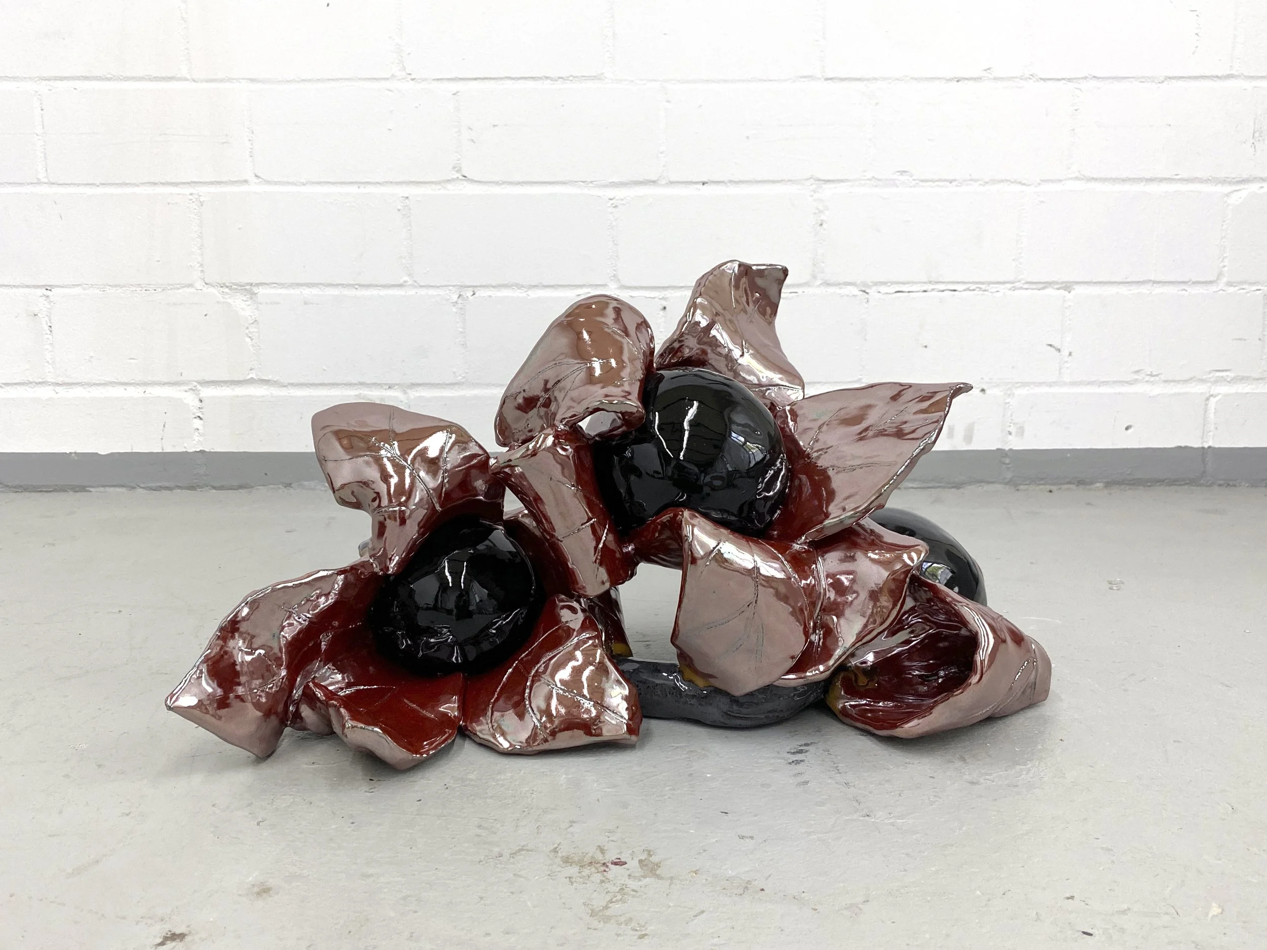 Monika Grabuschnigg
 Nightshade 7 , 2021
Glazed ceramic
11 3/8 x 21 1/4 x 15 3/4 in | 29 x 54 x 40 cm 