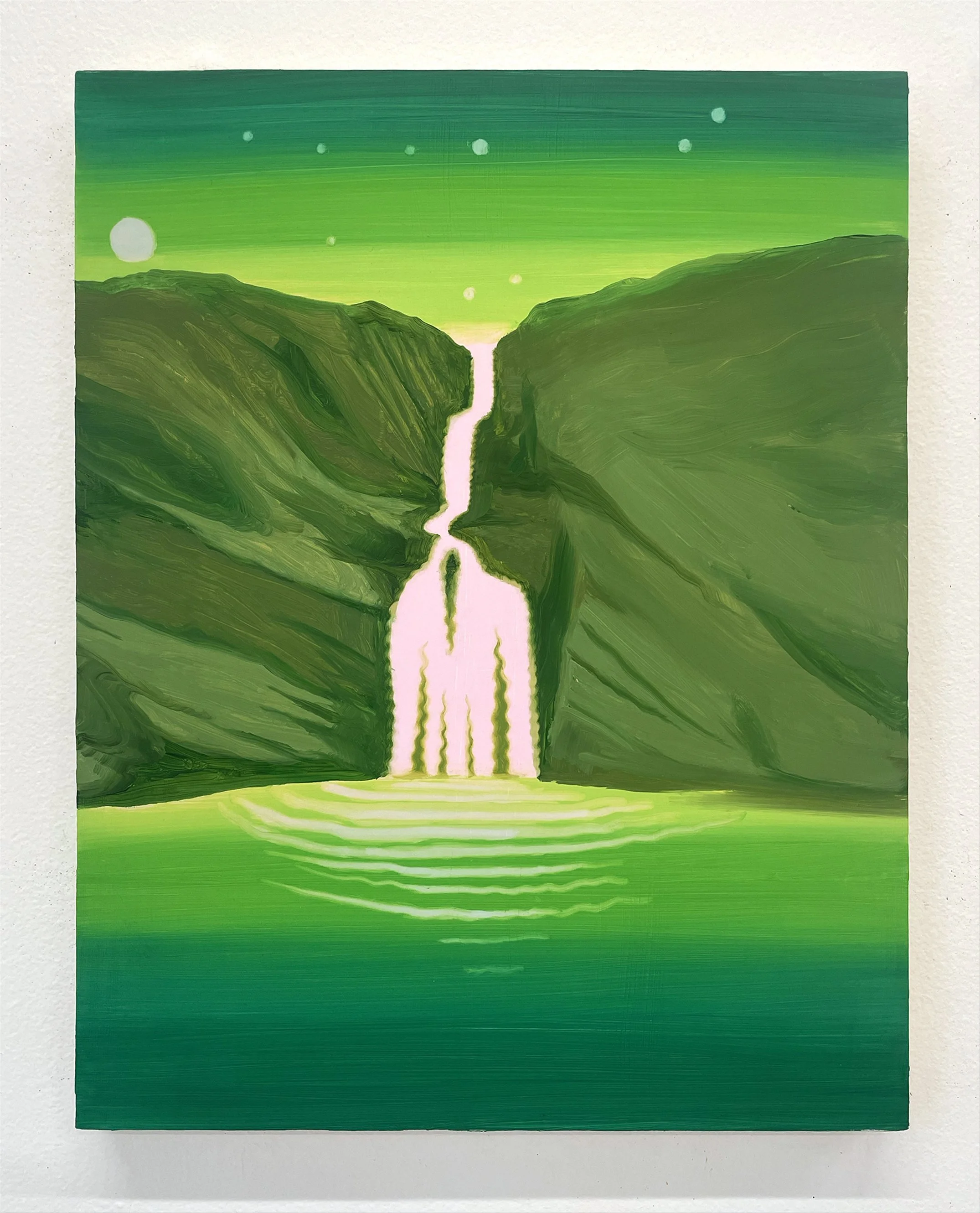  A.C., Highland Falls Nature Preserve, Philmont, NY (Capricorn) , 2023
Oil on panel
35.5 x 28 cm / 14 x 11 in