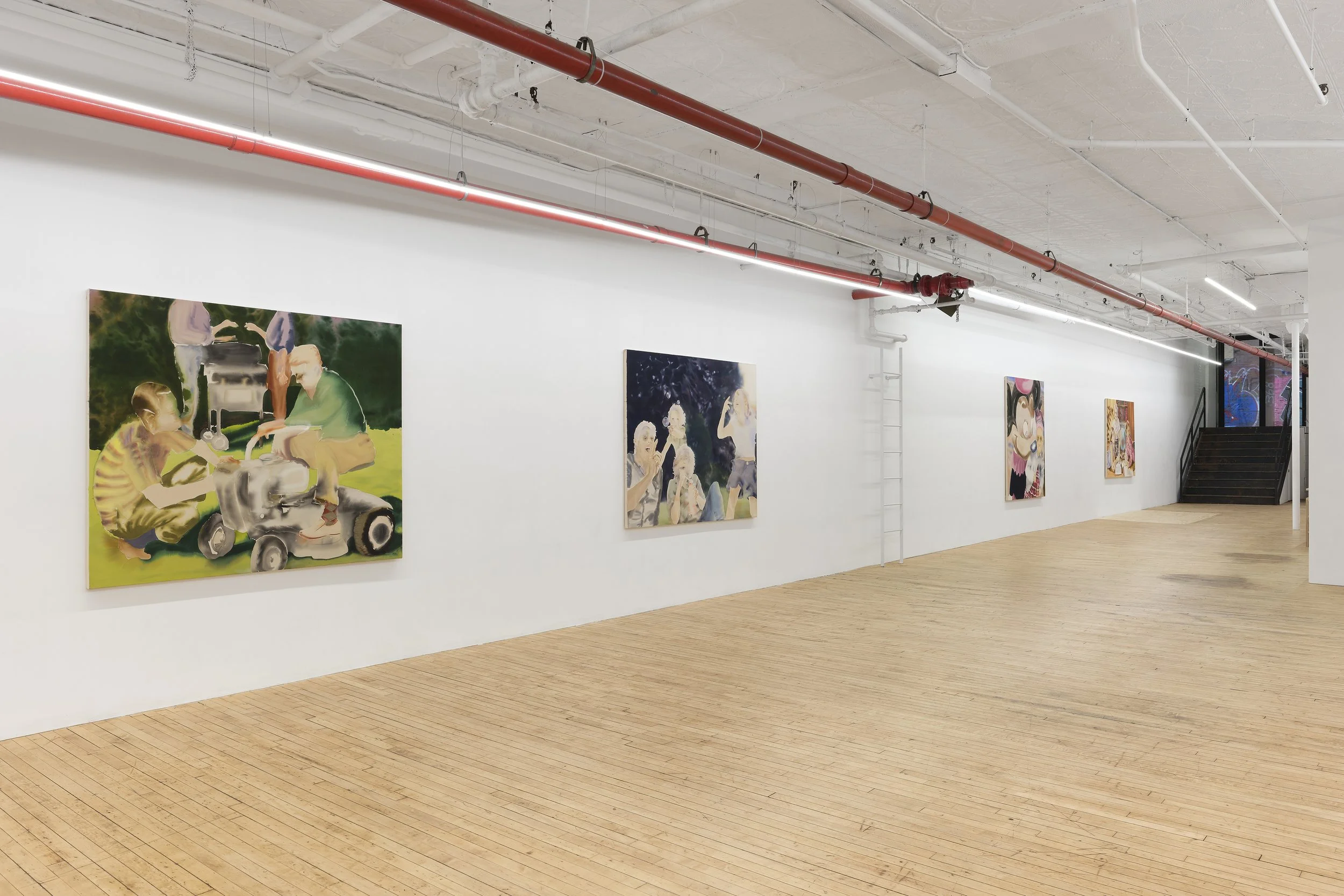 Installation view,  Slow Burn , 2024